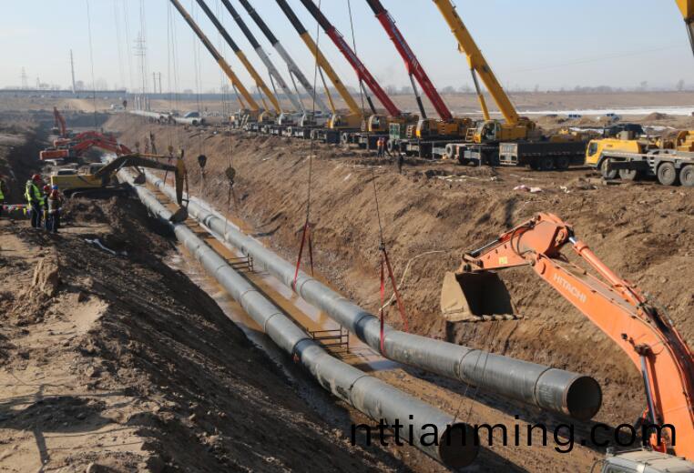 DN1200雙(shuang)線(xian)供水