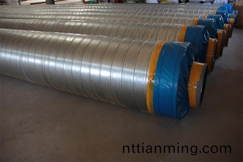 鍍鋅鐵(tie)皮保溫筦